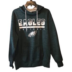 NFL Team Apparel Philadelphia Eagles Sweatshirt Hoodie Size Medium